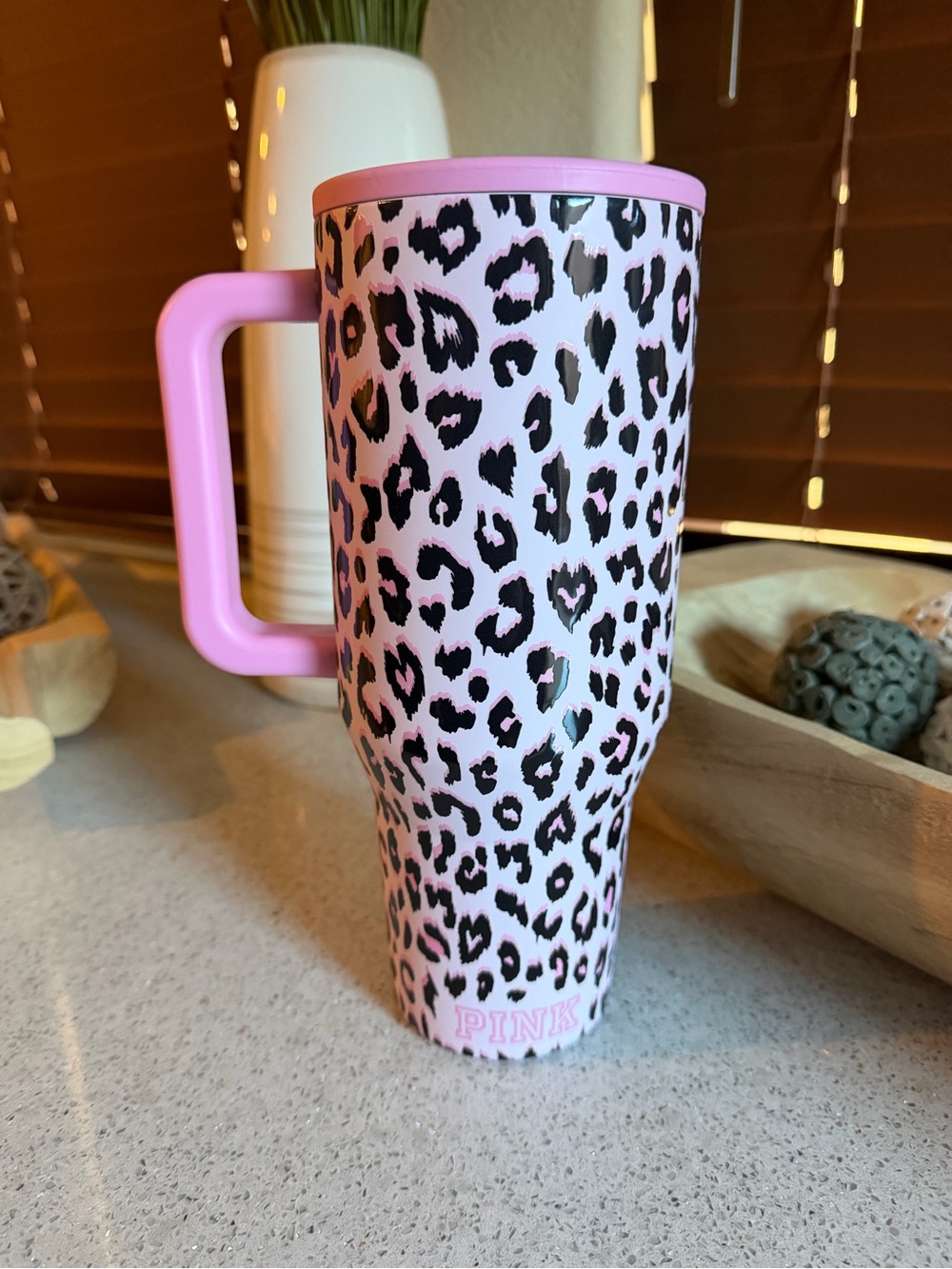 Hyrdrojug x PINK “Pink Leopard” 40oz - Picture 3 of 7